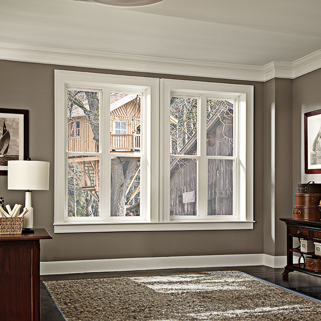 Double Hung Windows.