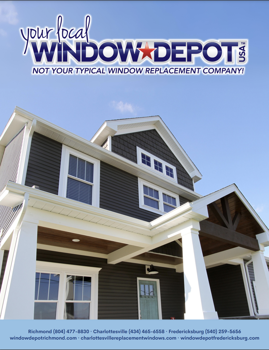 Window Depot USA of Charlottesville 2024 Brochure.